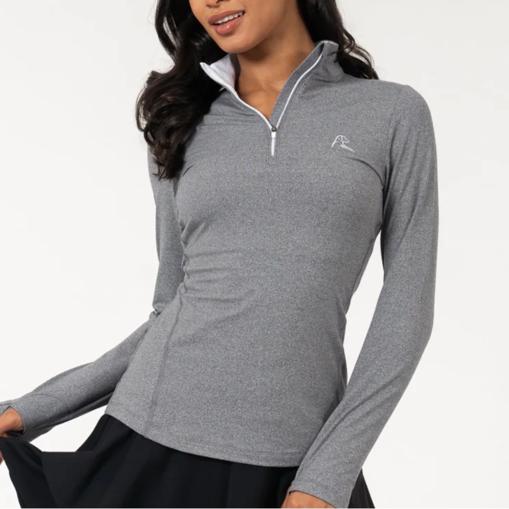 Rhoback Gray Long Sleeve Top